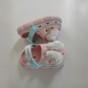 Zapatillas Infantiles Rosas con Mariposas